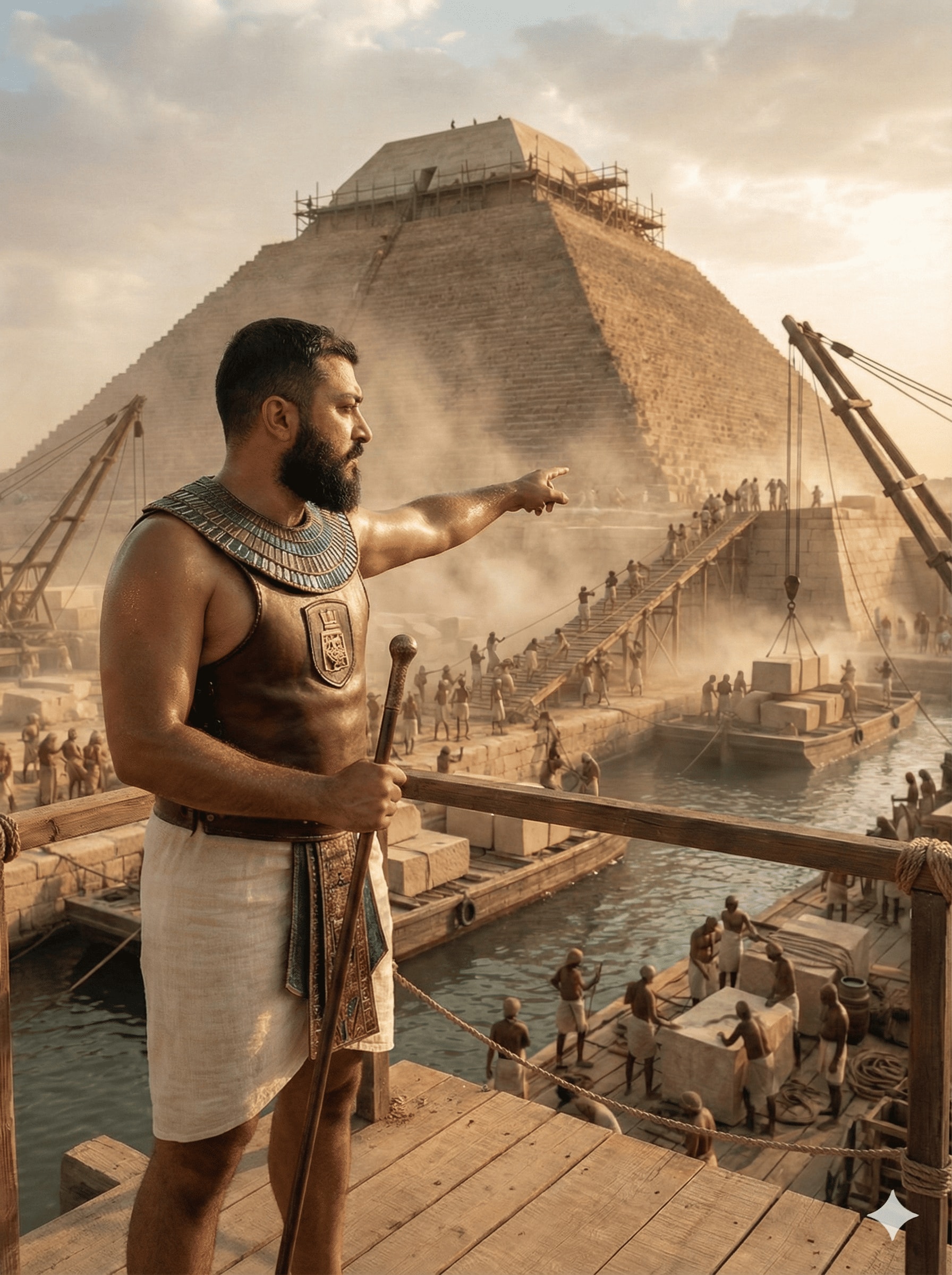 A Half-Built Pyramid and the Leader Who Turned Labor Into Legacy