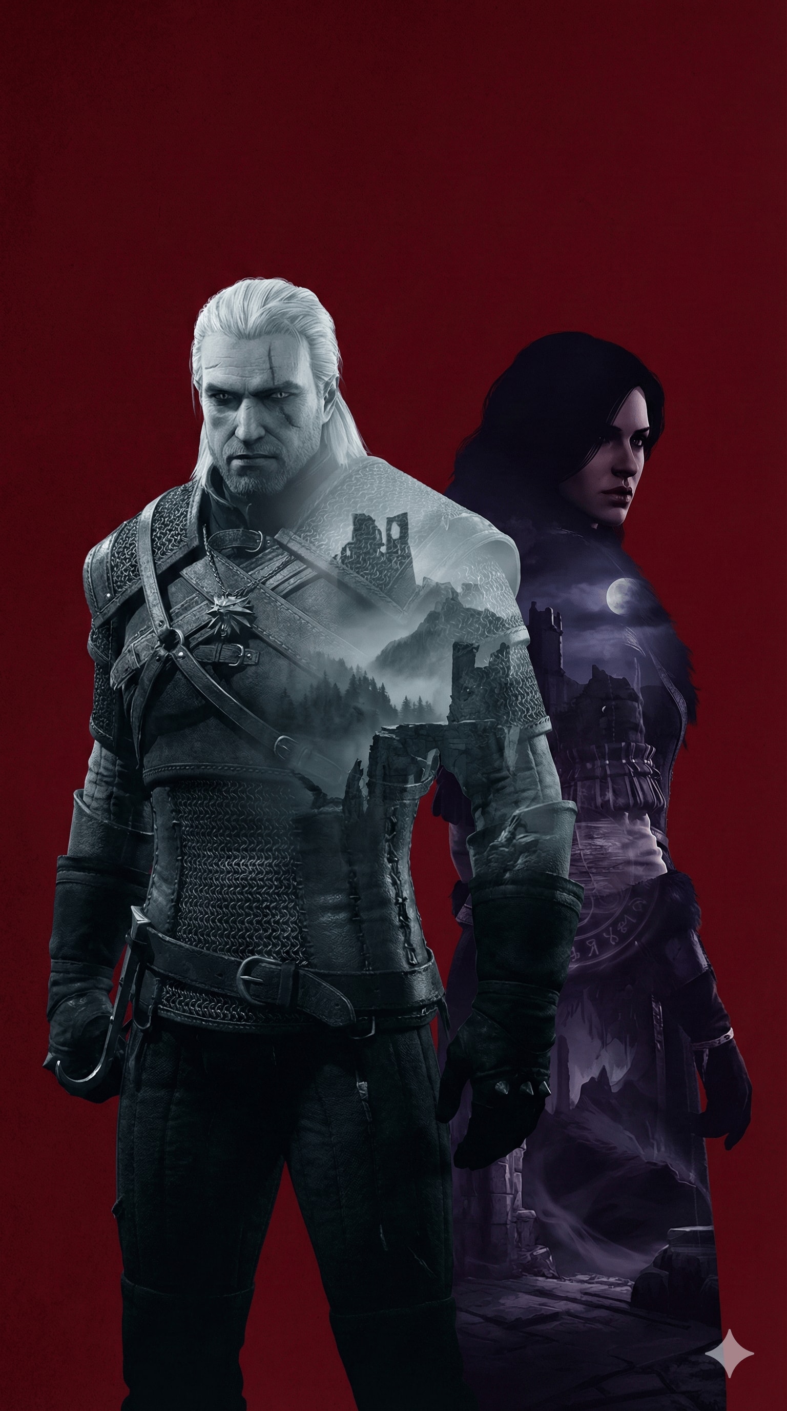The Witcher - Double Exposure Effect